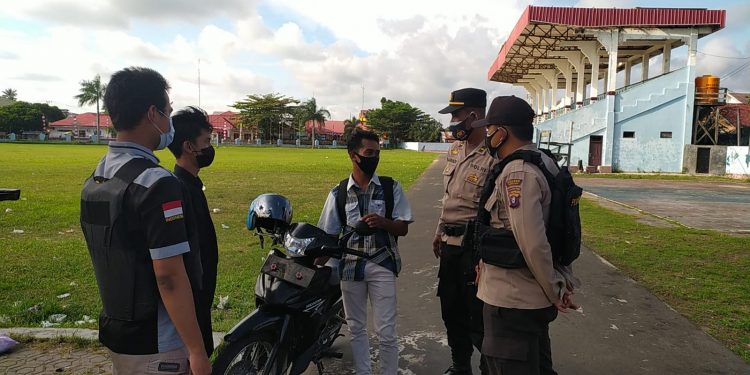 Personel Polres Seruyan Masif Melaksanakan Sosialisasi Kamtibmas dan Prokes