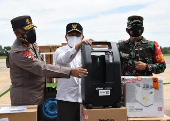 Pemprov Kalteng Terima Bantuan Ratusan Oxygen Concentrator dari Presiden