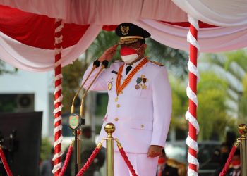 Wagub Pimpin Upacara Peringatan HUT ke-76 RI Tingkat Prov. Kalteng