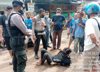 Polisi Amankan Pelaku Curas yang Tertangkap Basah Warga