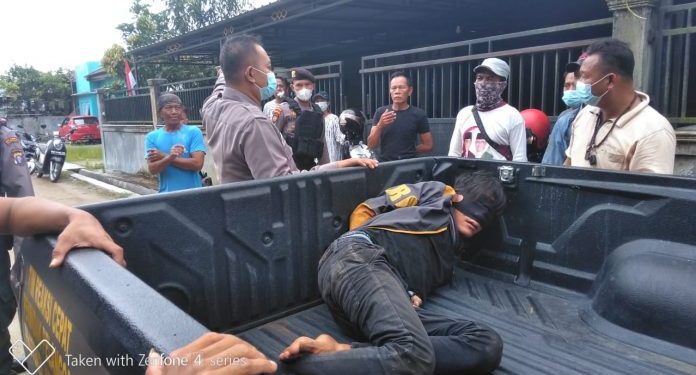 Polsek Pahandut Kembangan Kasus Curas di Jalan RTA Milono