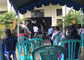 Sebanyak Dua Ribu Warga Kelurahan Palangka dan Menteng Divaksin