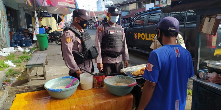 Gencarkan Giat Yustisi Polres Seruyan Tak Kenal Lelah Lawan Covid-19