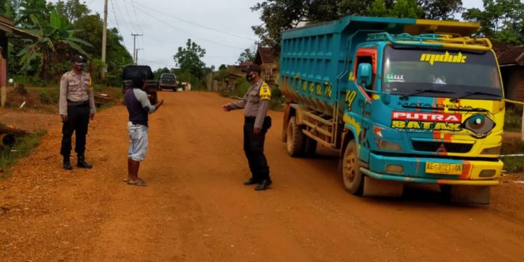 Personel Polsek Seruyan Tengah Tidak Henti-hentinya Lakukan Operasi Yustisi