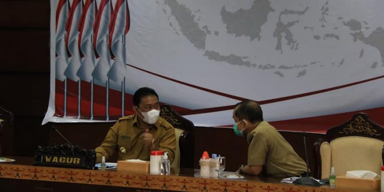 Wagub Edy Pratowo Ikuti Rakornas Percepatan Penurunan Stunting Tahun 2021