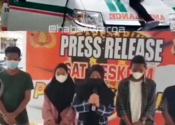 Akhirnya dengan Terbata-bata Mahasiswa KKN Viral Joget di Ambulans Minta Maaf