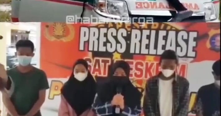 Akhirnya dengan Terbata-bata Mahasiswa KKN Viral Joget di Ambulans Minta Maaf