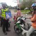 Sat Lantas  Polres Seruyan Gencarkan Himbauan Prokes