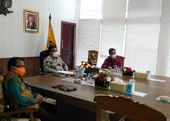Wagub Ikuti Rakor Pembukaan Sektor Pendidikan di Masa PPKM