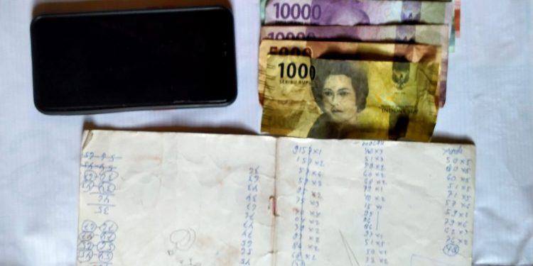 Diduga Judi Togel Online Pemuda Sei Dusun Diamankan