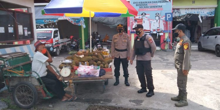 Regu KRYD Polres Seruyan Patroli Himbauan Prokes