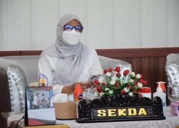 Asisten III Wakili Pj. Sekda Ikuti Rakor Dukungan Penyelenggaraan PON XX