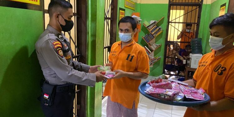 Cegah Covid 19, Tahanan Diberi Perlengkapan Mandi dan Cuci Gratis