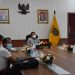 Wagub Kalteng Hadiri Rakor Monev PPKM Level 4 Secara Virtual