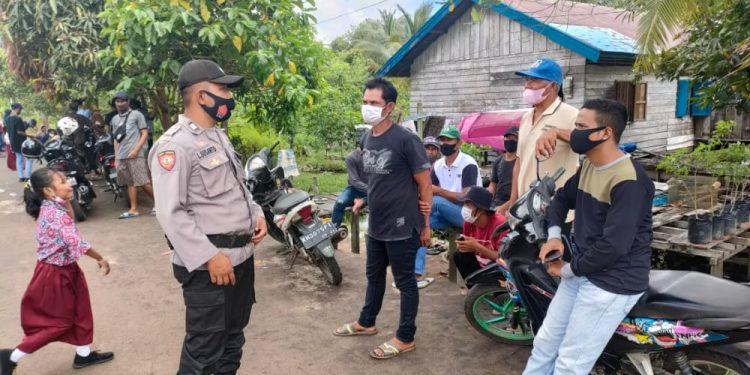 Personil Polsek Seruyan Hilir Melakukan Kegiatan Yustisi