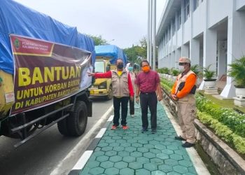 Pj. Sekda Kalteng Cek Kesiapan Pendistribusian Bantuan Banjir di Barut dan Mura