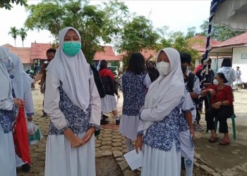 Siswa Siswi SMPN-1 Murung Diwajibkan Vaksin Sebelum PTM