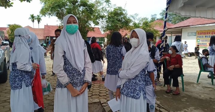 Siswa Siswi SMPN-1 Murung Diwajibkan Vaksin Sebelum PTM