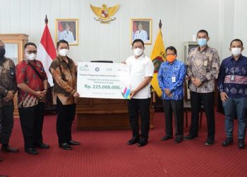 PLN Kalselteng Beri Bantuan Bagi Masyarakat Terdampak Banjir