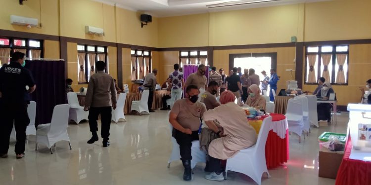 Polres Seruyan Laksanakan Pemeriksaan Kesehatan Berkala