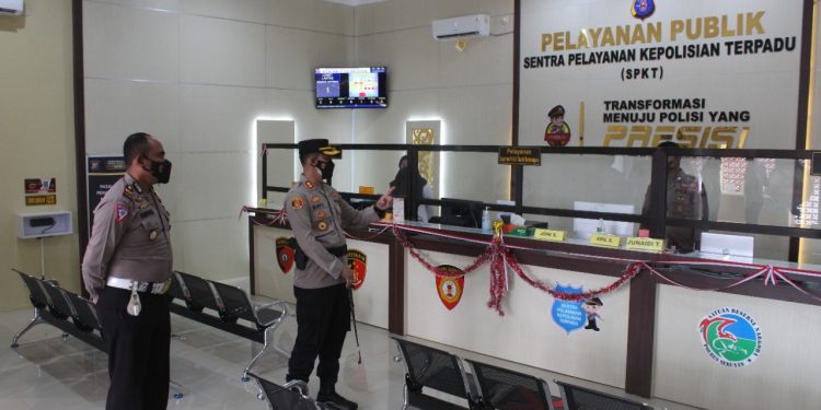 Kapolres Seruyan Cek Gedung SPKT