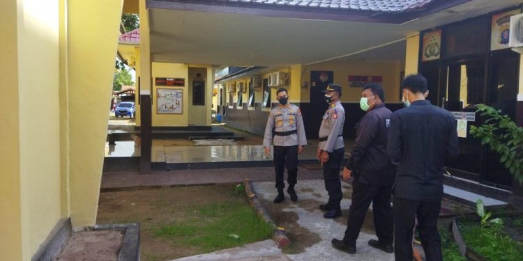 Kapolres Seruyan Cek Pembangunan Beberapa Gedung di Polres Seruyan