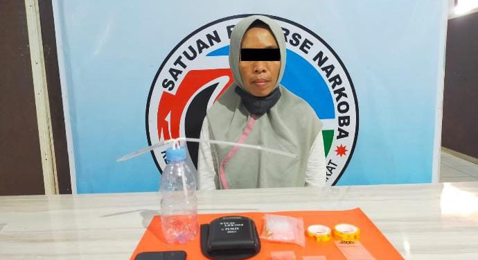 Polisi Amankan Seorang IRT Pemilik Sabu