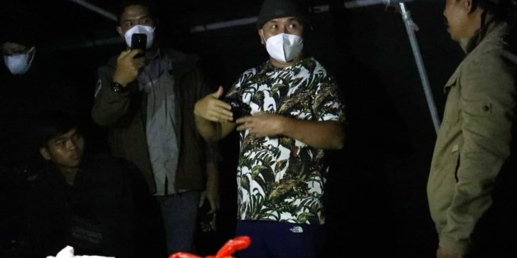 Gubernur Kunjungi Tenda Korban Banjir di Kabupaten Katingan