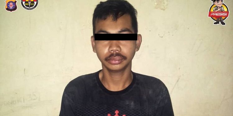 Polsek Pahandut Ringkus Tersangka Penggelapan Sepeda Motor