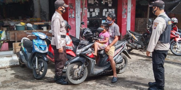 Tim KRYD Polres Seruyan Patroli Prokes di Kota Kuala Pembuang