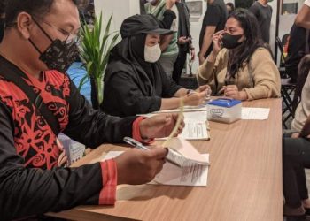 Tim Satgas Rajia Prokes di Sejumlah Cafe di Palangka Raya