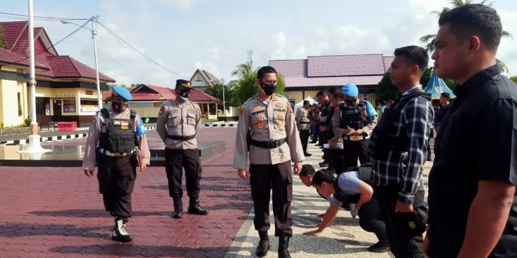 Kapolres Seruyan Memimpin Technical Inspection Didamping Sipropam