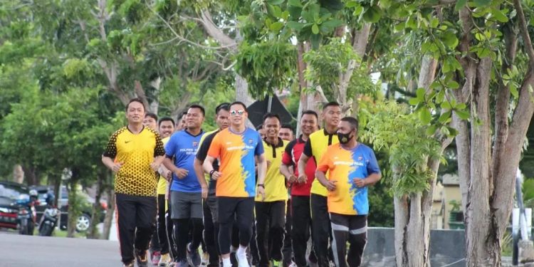 Untuk Jaga Stamina, Kapolres Seruyan Berinovasi SERJA LARA