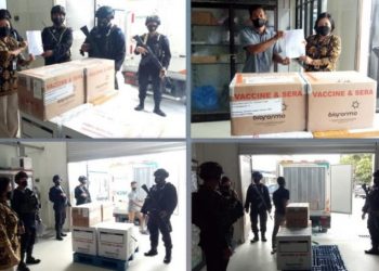 Tiga Jenis Vaksin Covid-19 Tiba di Provinsi Kalimantan Tengah