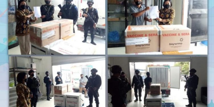 Tiga Jenis Vaksin Covid-19 Tiba di Provinsi Kalimantan Tengah