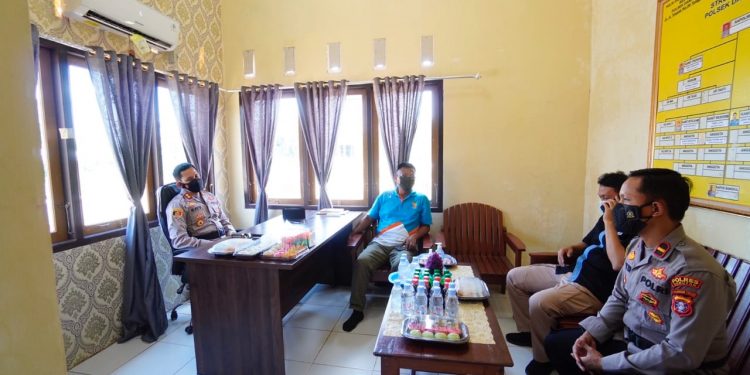 Kapolres Seruyan Koordinasi Bersama Chief Security PT. SLM