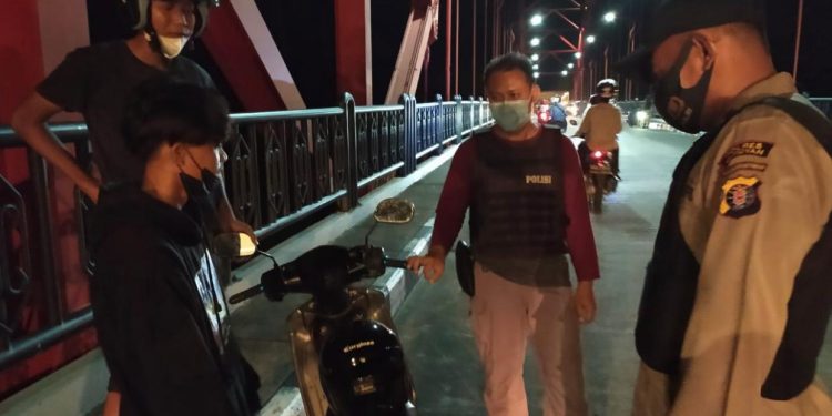 Sat Reskrim Polres Seruyan Patroli Malam di Titik Rawan Tindak Kejahatan