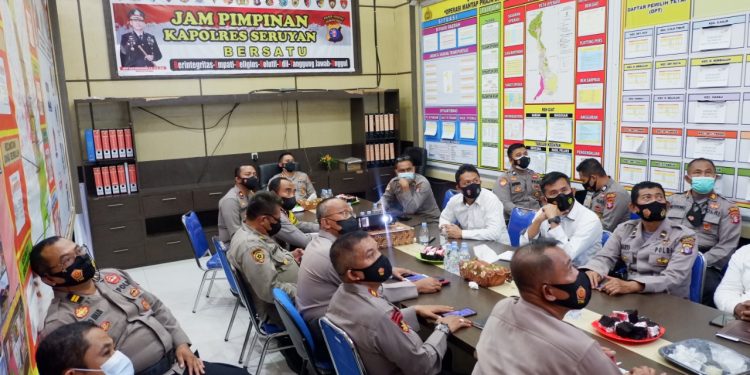 Setiap Minggu Polres Seruyan Laksanakan Jam Pimpinan