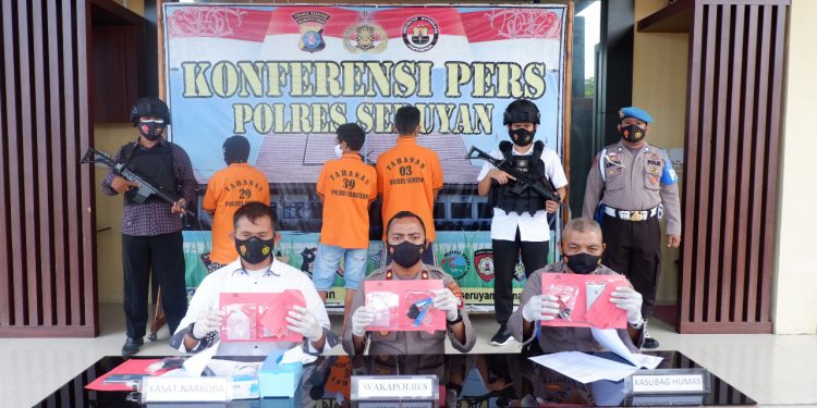 Dua Budak Sabu Diciduk Aparat Polres Seruyan