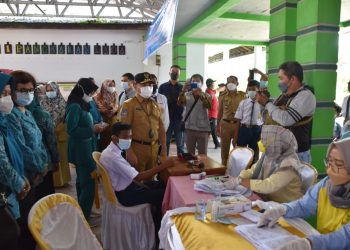 Gubernur Kalteng : Vaksinator Siap dan Cukup Untuk Percepatan Vaksinasi