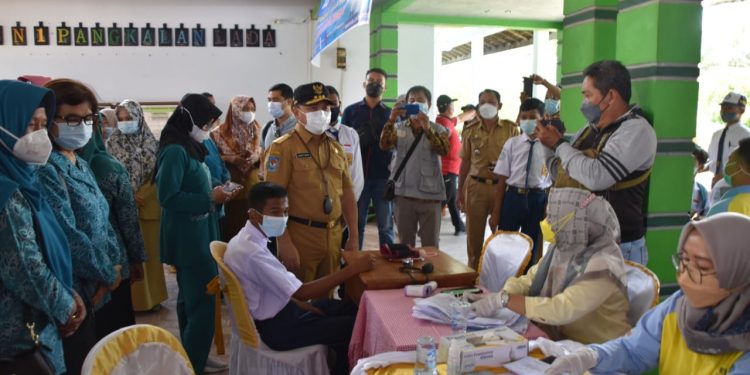 Gubernur Kalteng : Vaksinator Siap dan Cukup Untuk Percepatan Vaksinasi