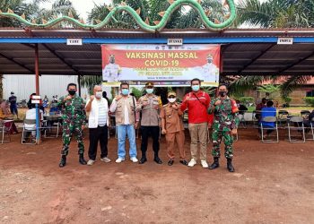 Gandeng Perusahaan Polsek Kapuas Barat Genjot Pelaksanaan Vaksinasi