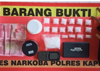 Miliki Sabu, HK Diamankan Satresnarkoba Polres Kapuas