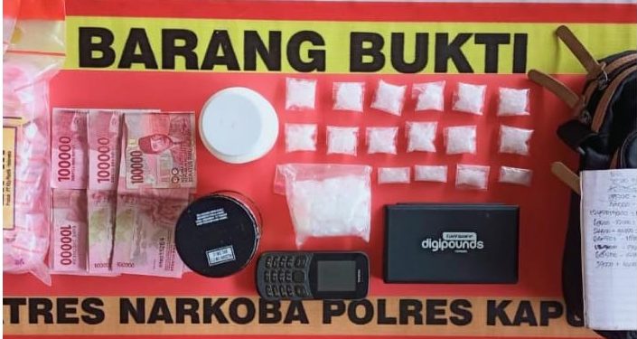 Miliki Sabu, HK Diamankan Satresnarkoba Polres Kapuas