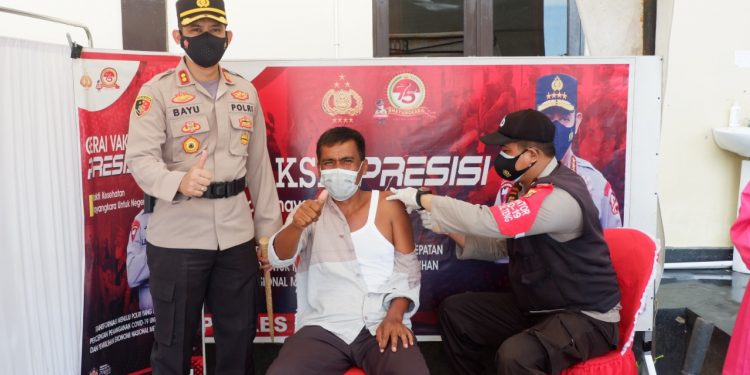 Gerai Vaksin Presisi Kembali Di Gelar Polres Seruyan Untuk Masyarakat