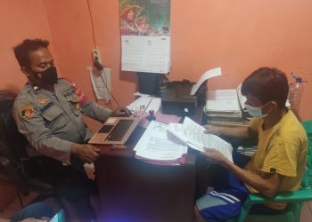 Pencuri Sawit Dibekuk Aparat Polsek Cempaga Hulu