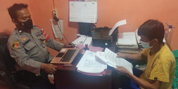 Pencuri Sawit Dibekuk Aparat Polsek Cempaga Hulu