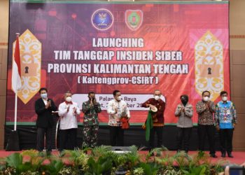 Wagub Kalteng Launching Tim Tanggap Insiden Siber KaltengProv-CSIRT