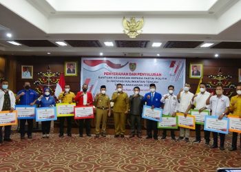 Pemprov Kalteng Kucurkan Dana Segar ke Partai Politik