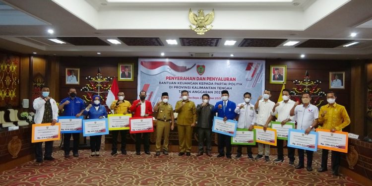 Pemprov Kalteng Kucurkan Dana Segar ke Partai Politik